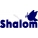 Sticker decupat la contur, Shalom cu porumbel